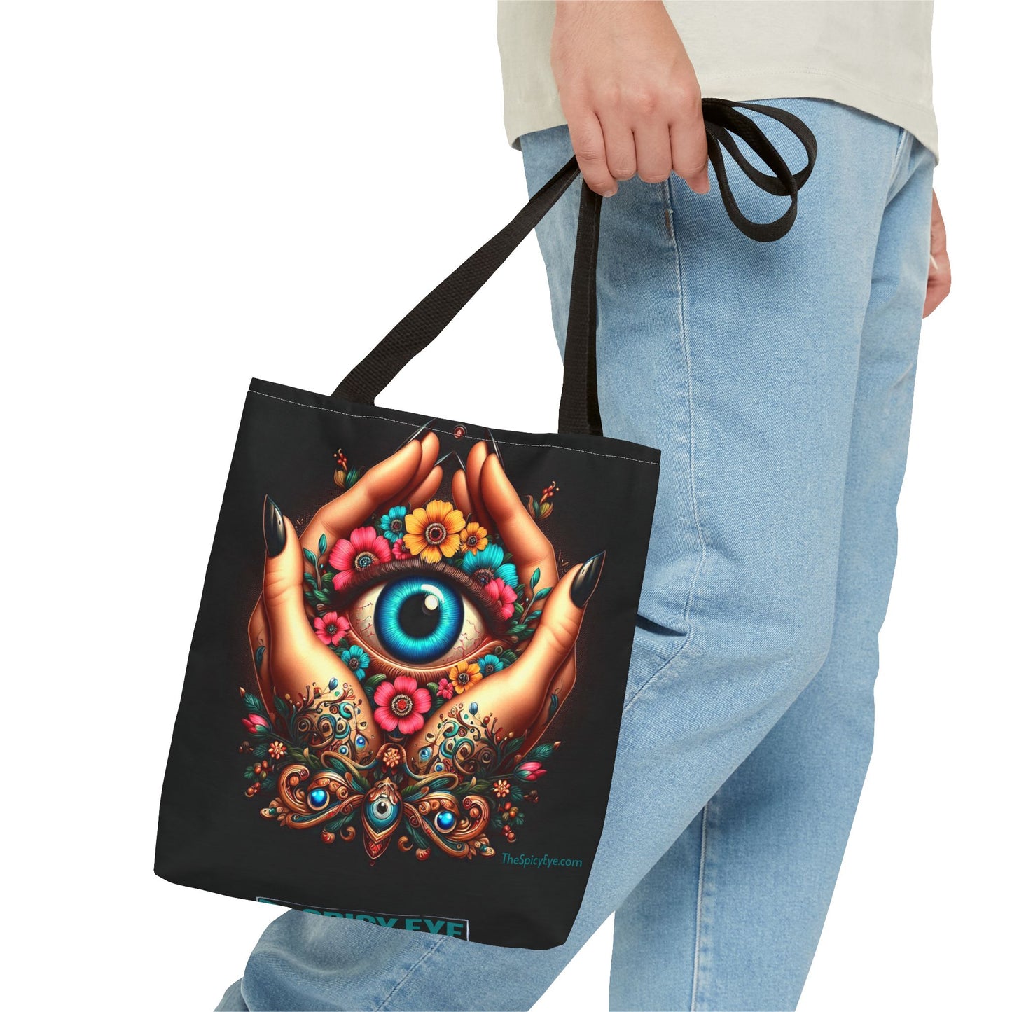Mystic Hands Evil Eye Tote