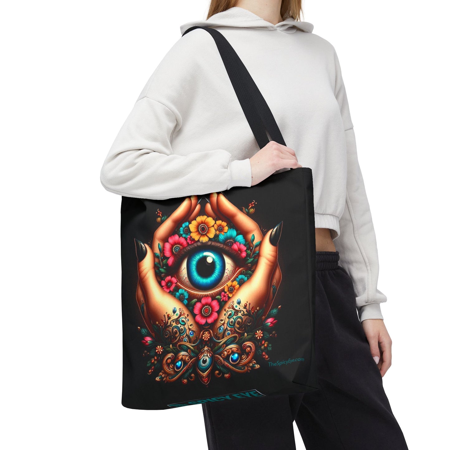Mystic Hands Evil Eye Tote
