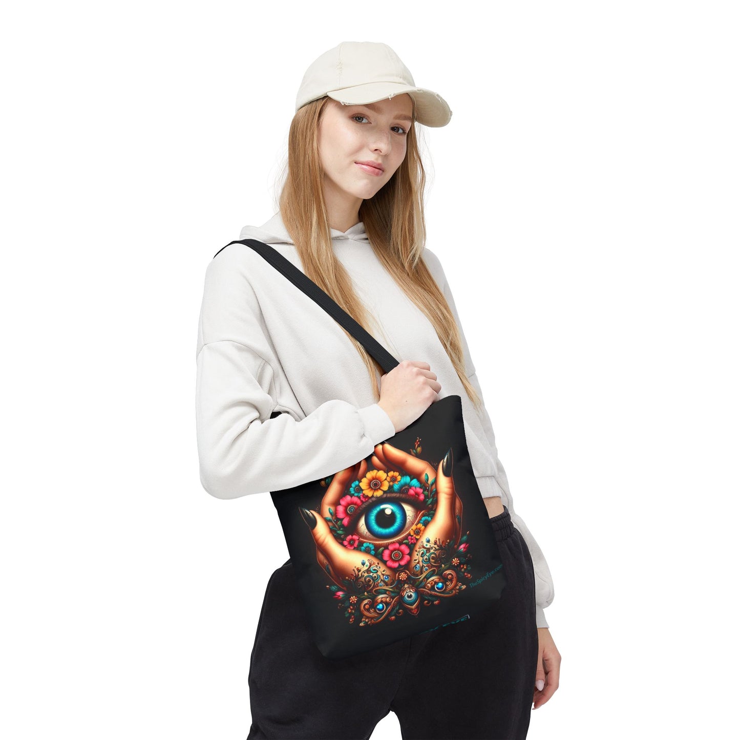 Mystic Hands Evil Eye Tote