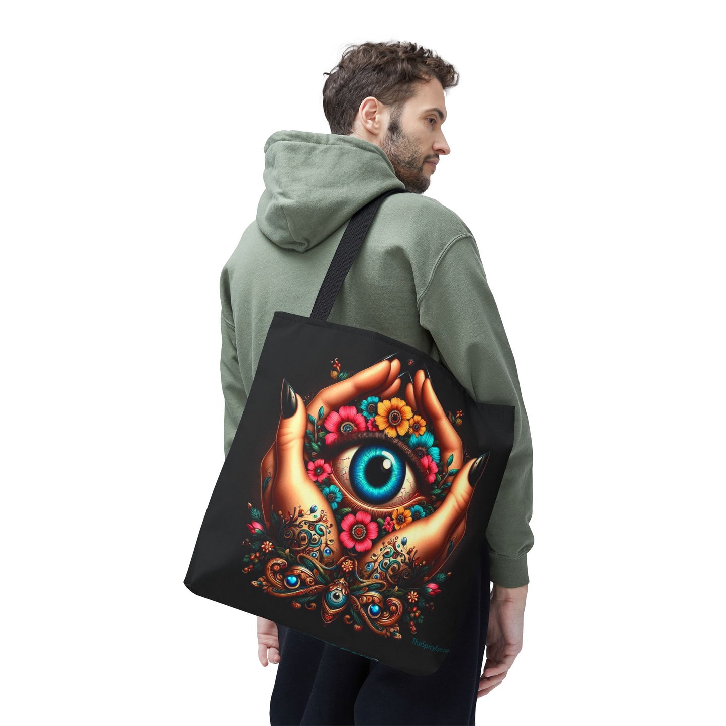 Mystic Hands Evil Eye Tote