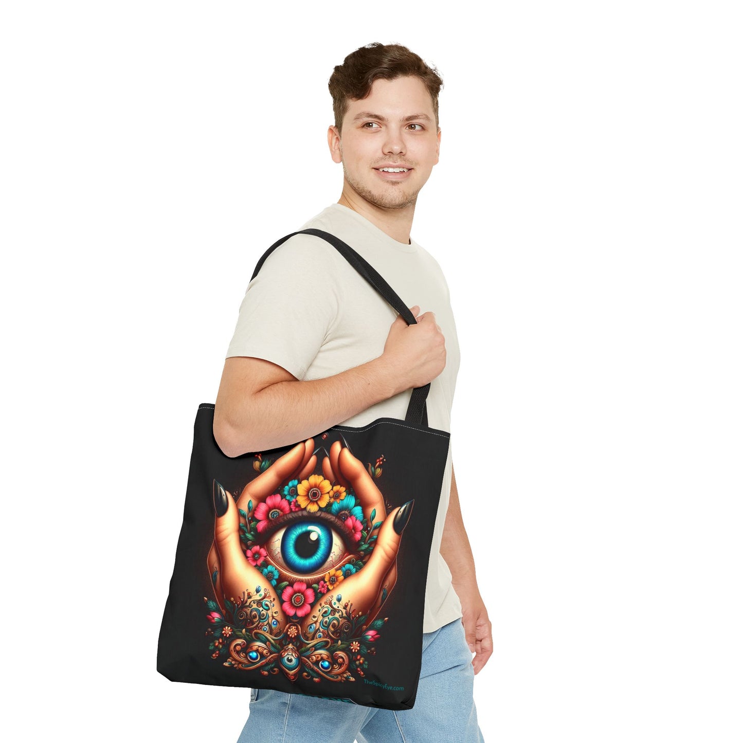 Mystic Hands Evil Eye Tote