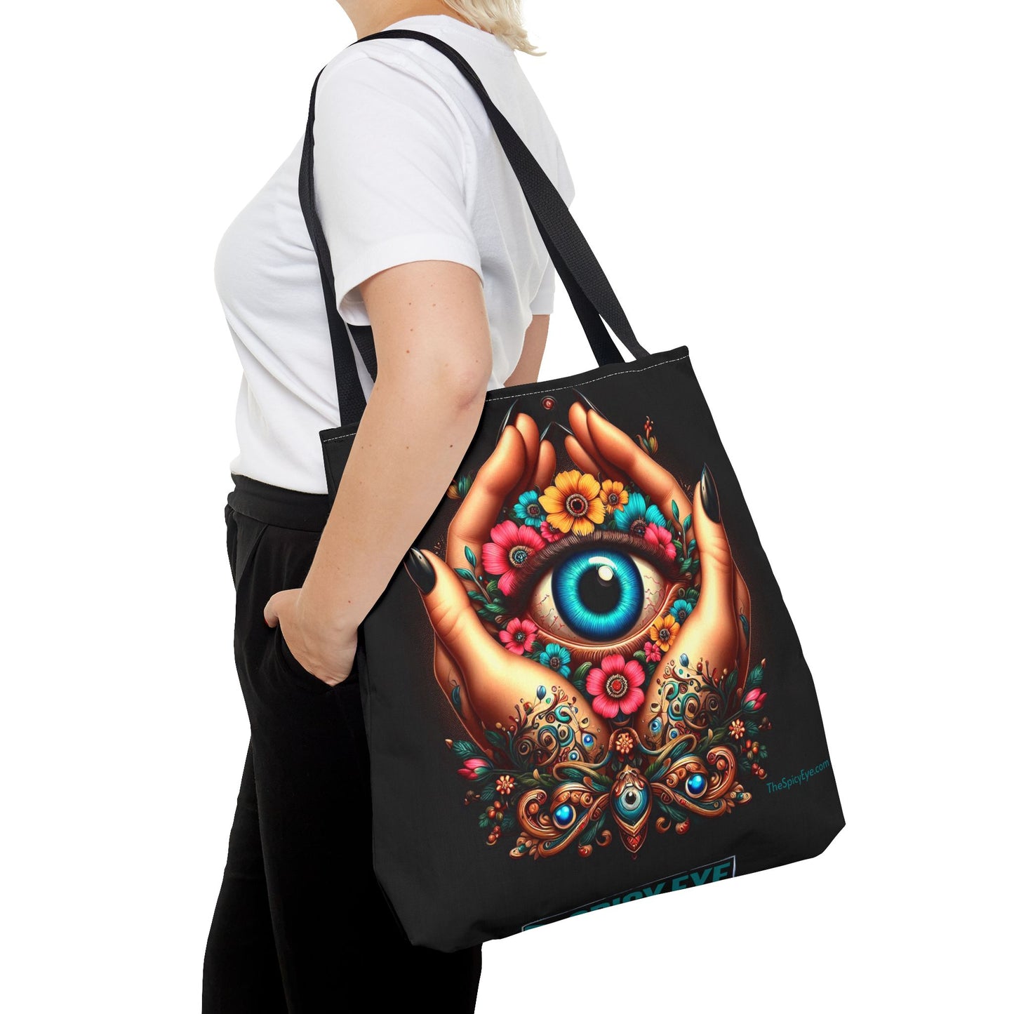 Mystic Hands Evil Eye Tote