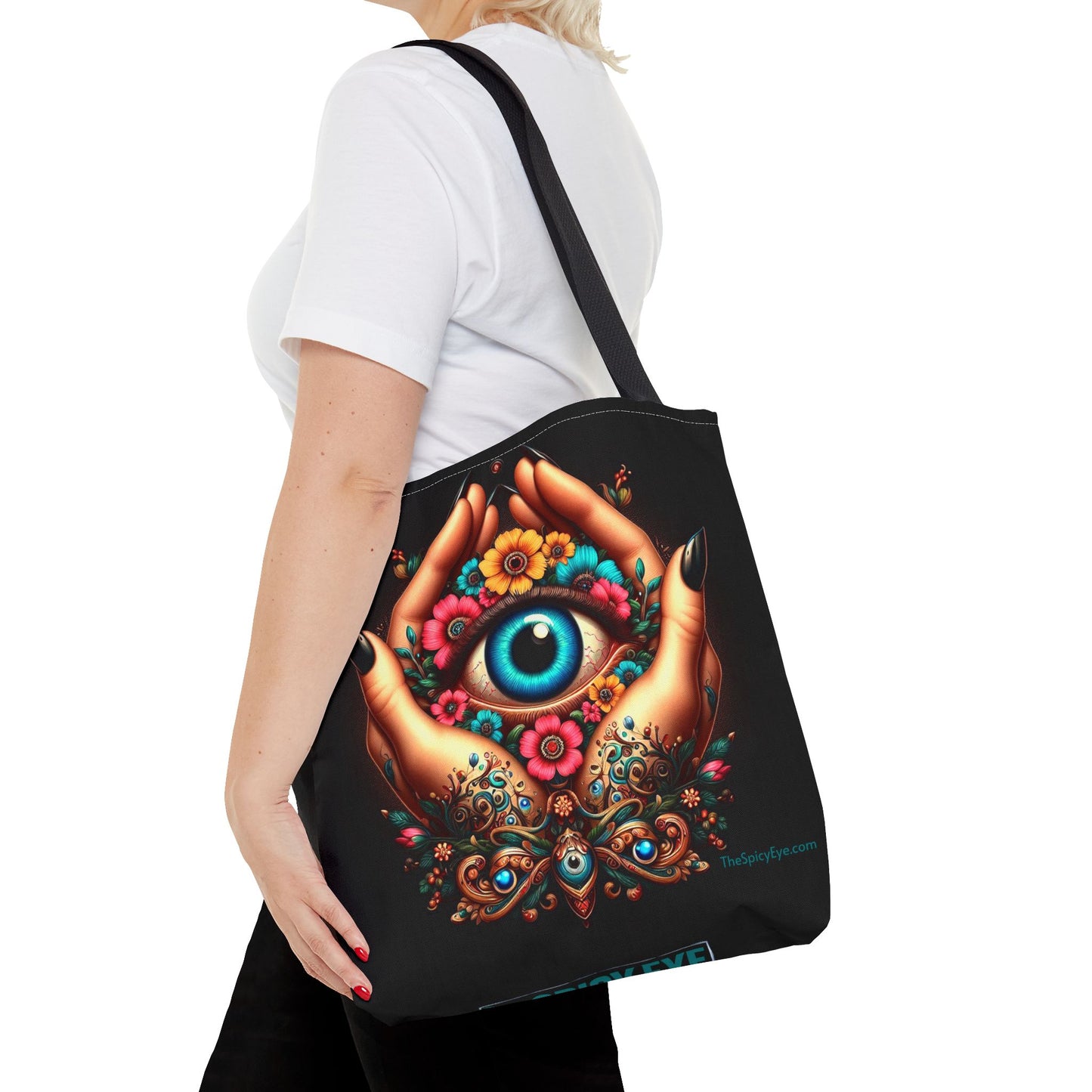 Mystic Hands Evil Eye Tote