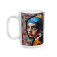 “Girl with the Petty Earring” – Staring silently… but judging loudly.