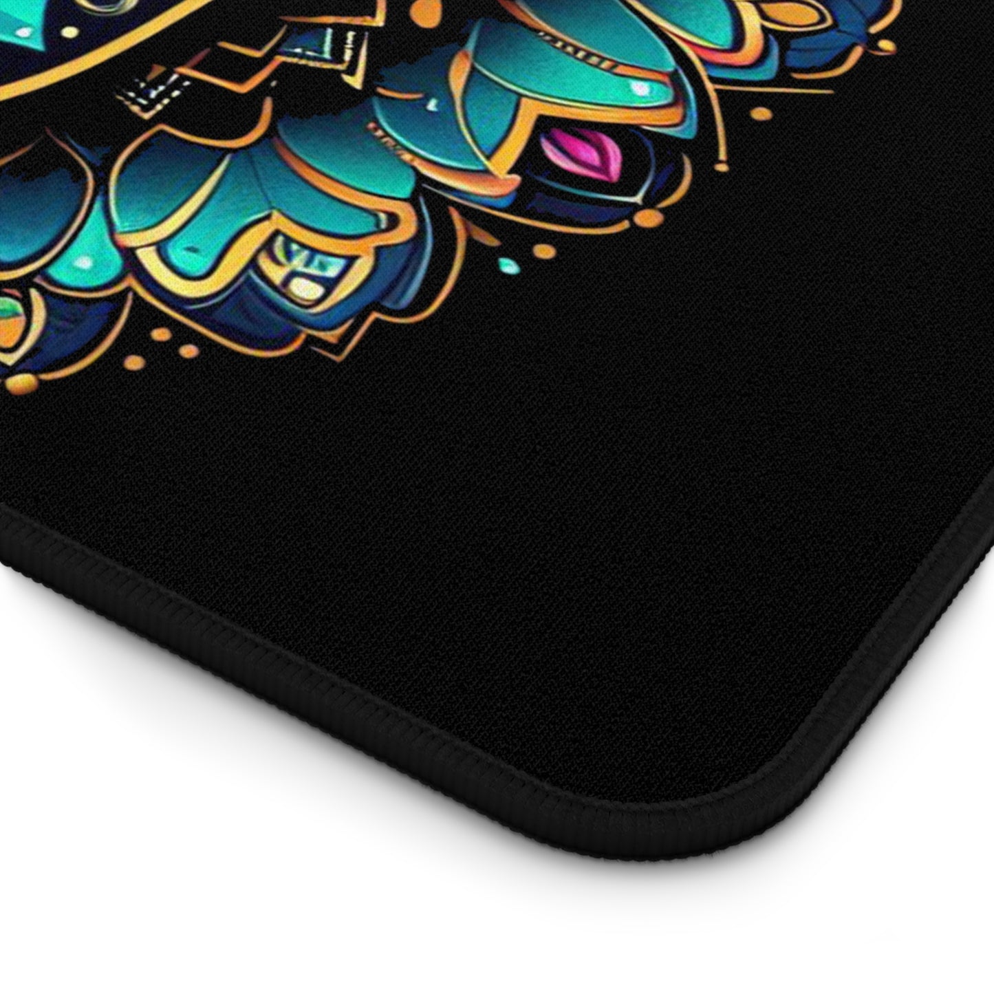 The Glow-Up Guardian: Hamsa-Desk Pad