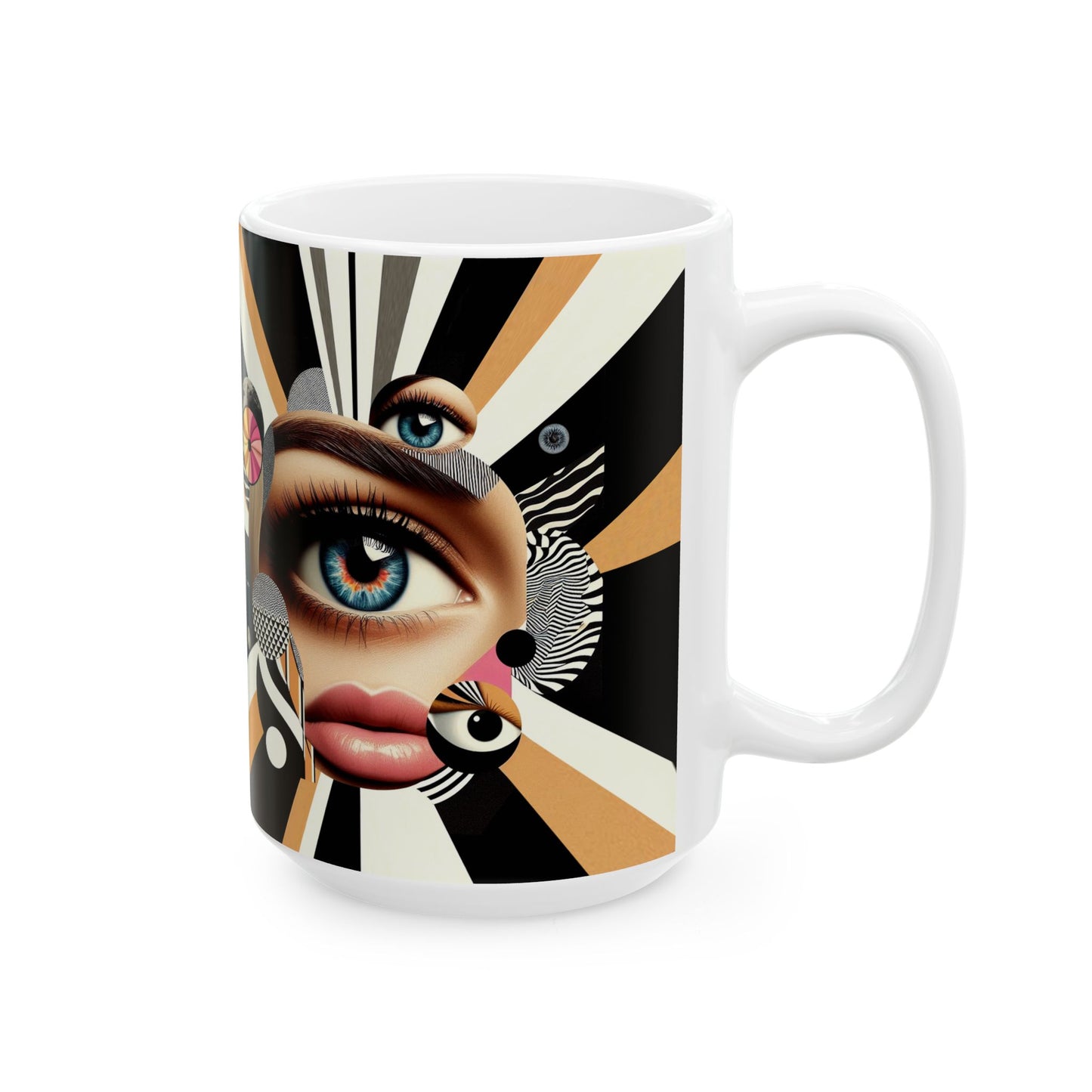 “Powered by Petty & Arabica” – Staying awake out of sheer spite. - White