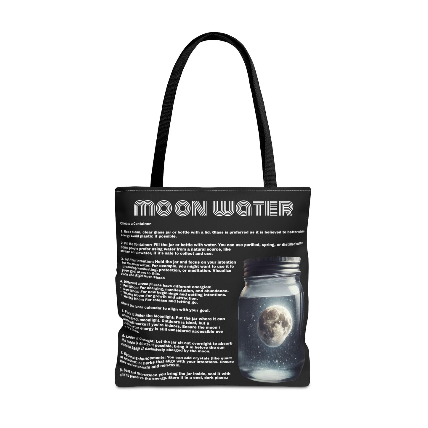Lunar Infusion: Moon Water Tote