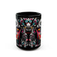 “Mona Lisa Smile, Evil Eye Stare, Morning Coffee Glare” – Classic art, modern attitude.