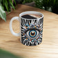 “Bad Moods Brewed Fresh, Evil Eye on Standby” – Perfect for Monday meetings. - White