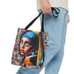 Girl with The Evil Eye Earring - Tote