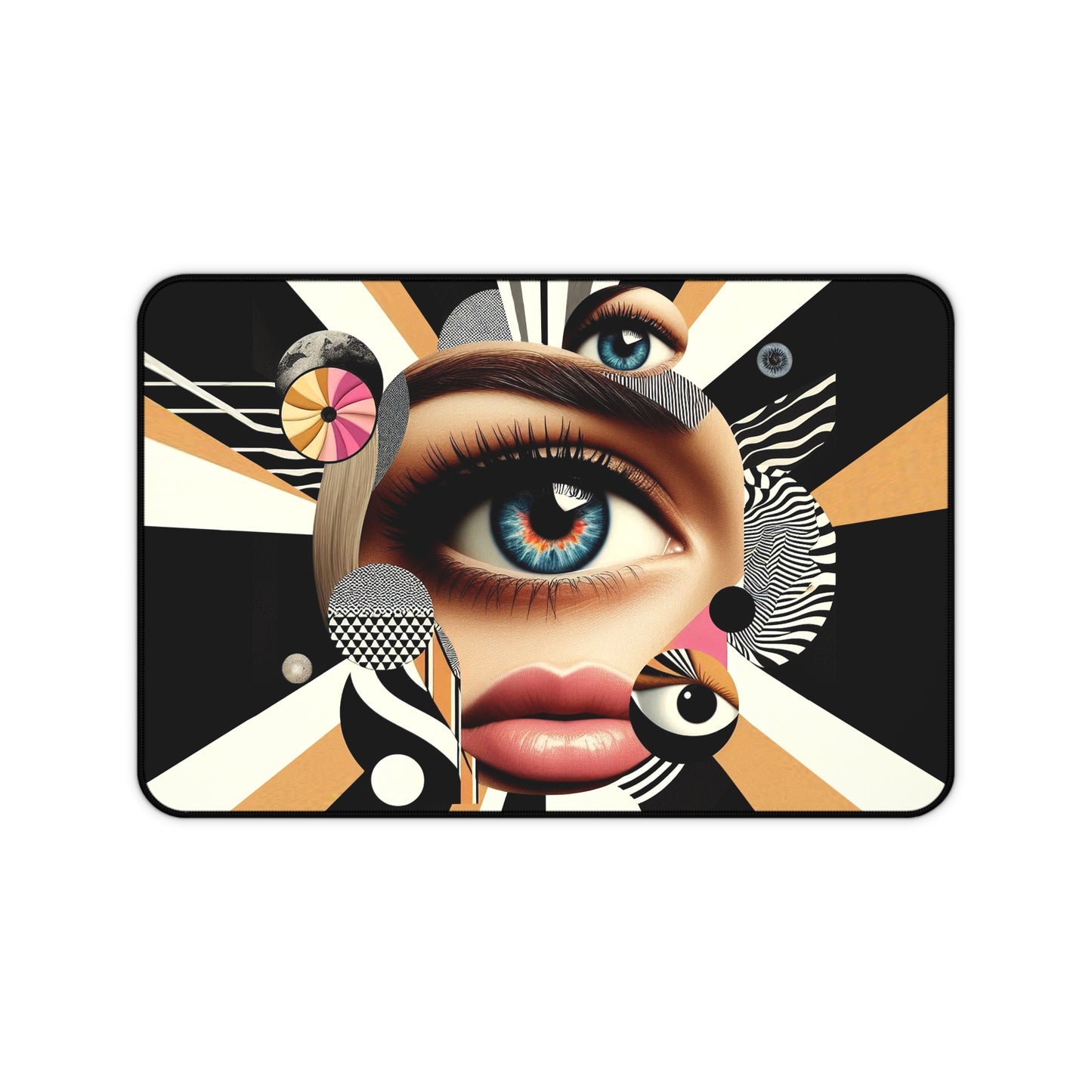 Staring Contest: You vs. The Universe-Desk Pad