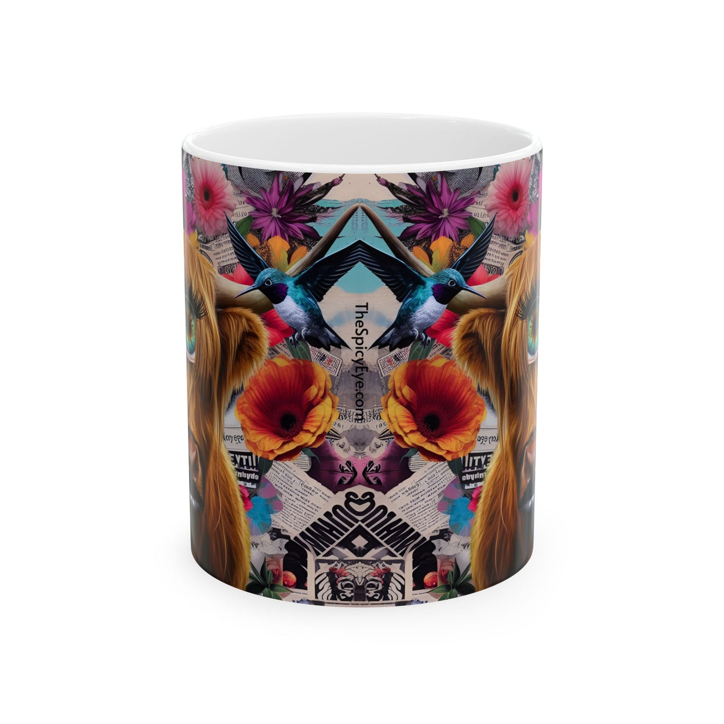 “Pasture Blooms, Evil Eye Glares, Morning Moo‑d” – Caffeine kicks in before kindness does.