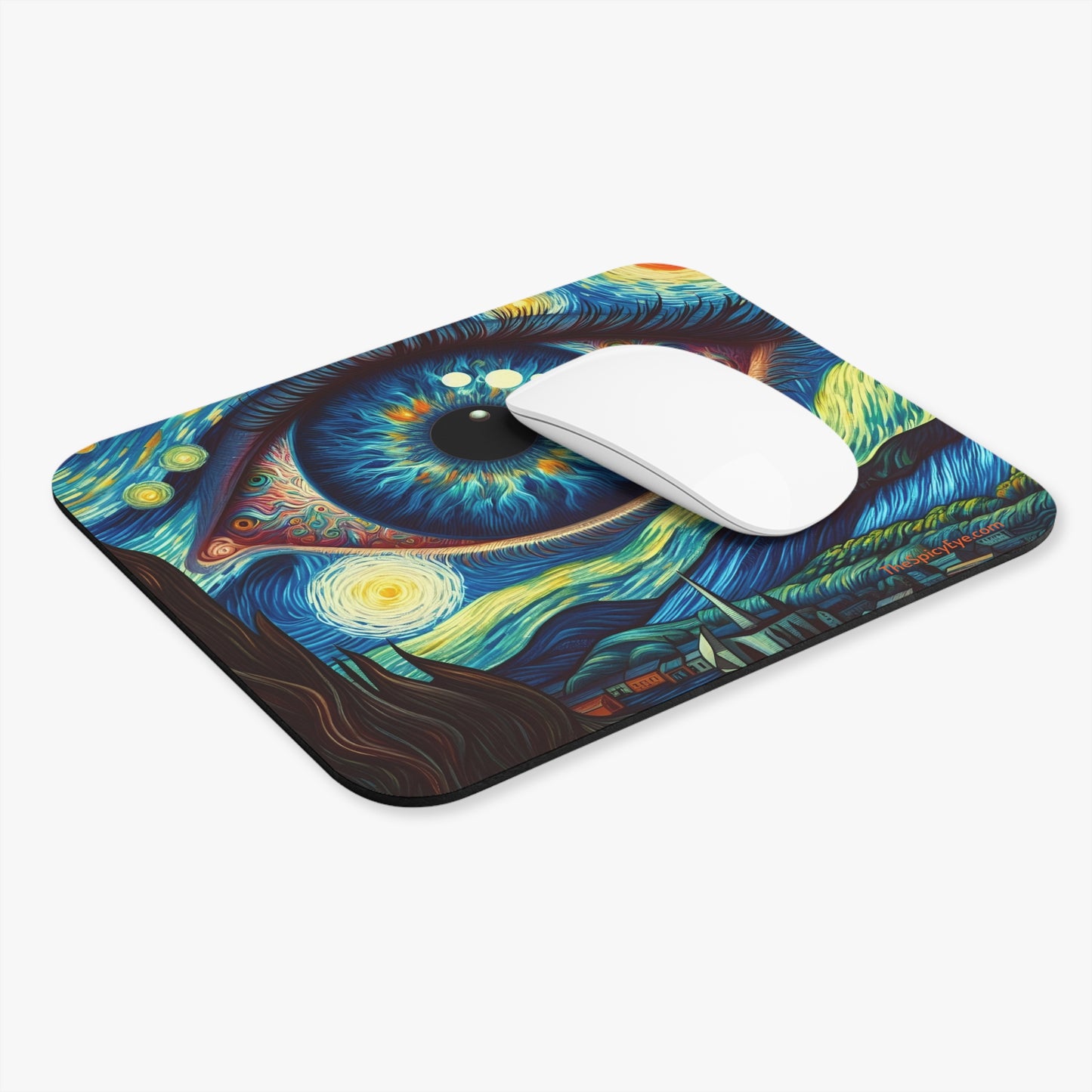 Stare into the Abyss-Mouse Pad