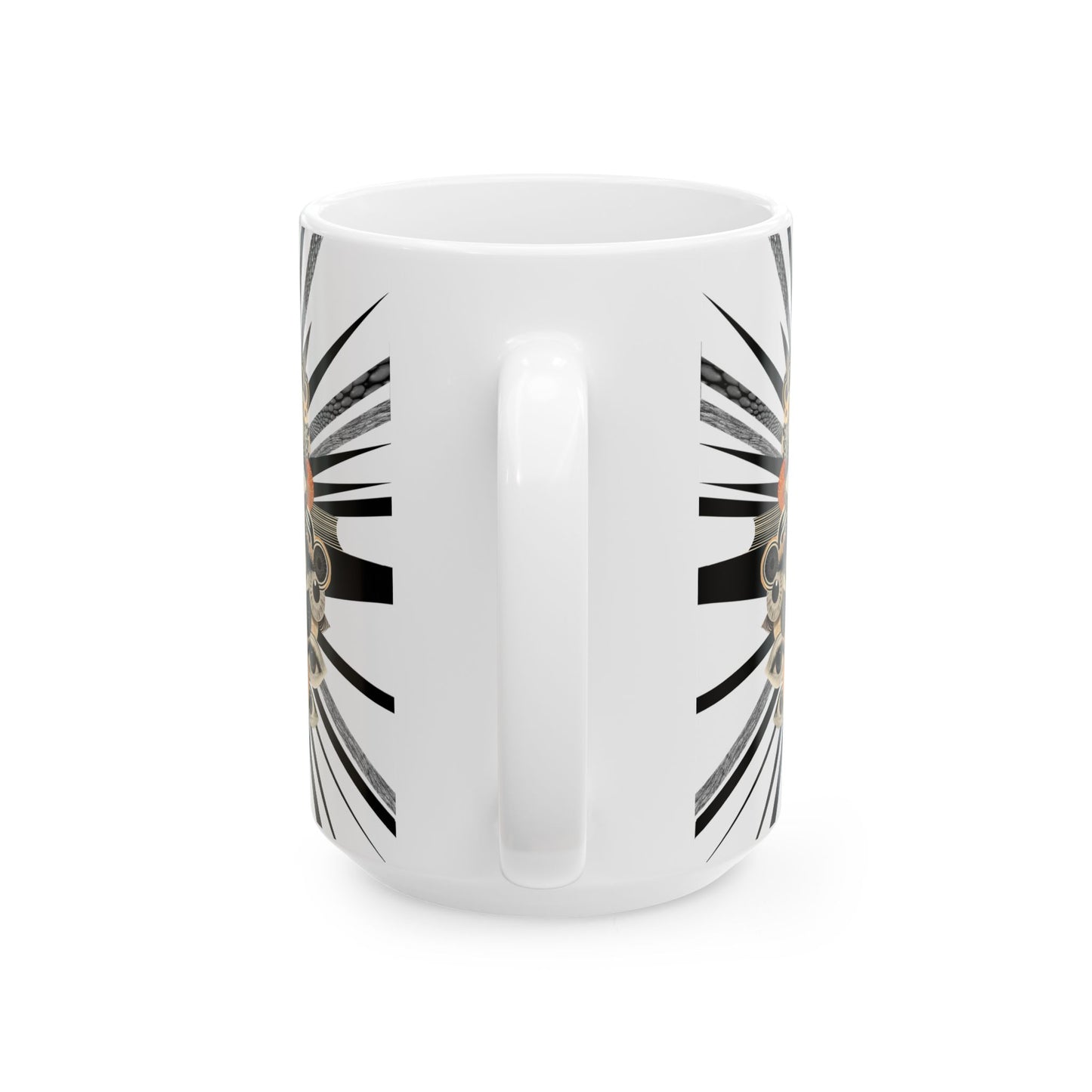 “Coffee First, Sarcasm Second, Evil Eye Always” – Morning mantra for open-plan survival. - White on White