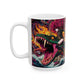 “Coffee, Chaos & Cold-Blooded Companions” – Evil eye handles curses; I handle the sass.