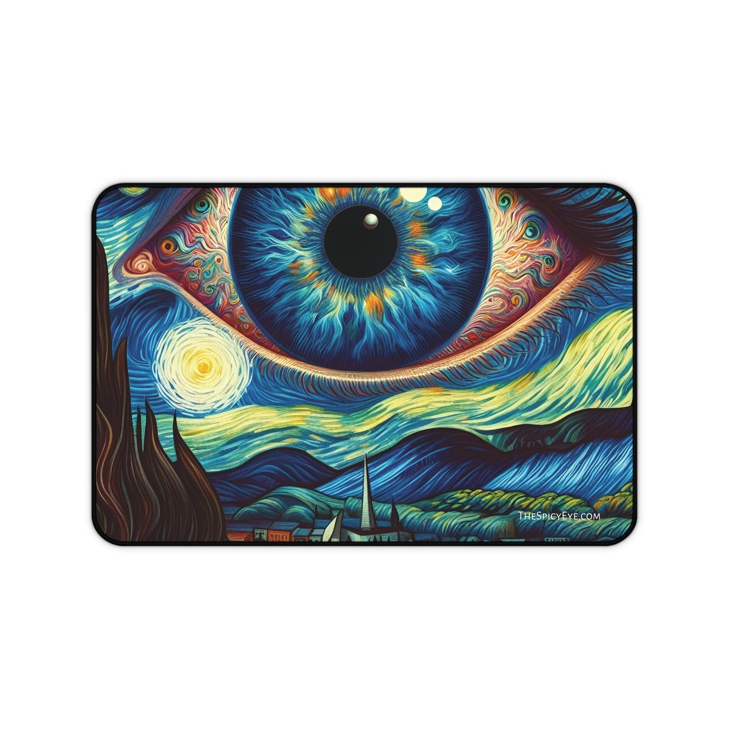 Stare into the Abyss-Desk Mat