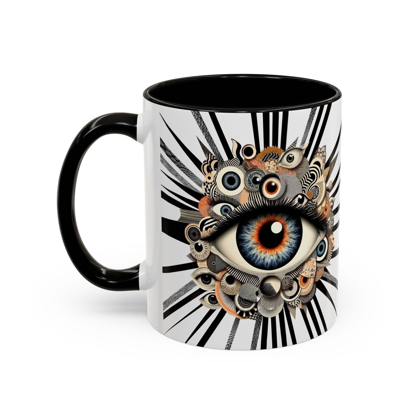 Stargazers Secret Mug - White on Black