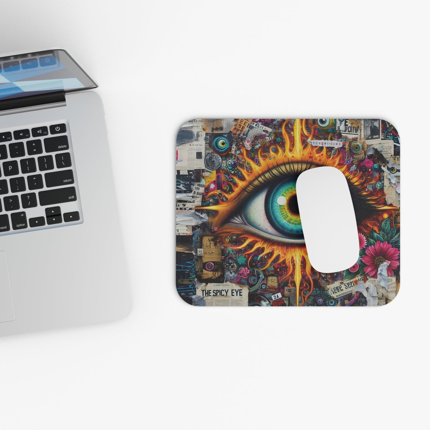 Evil Eye Protection, But Make It Aesthetic-Mouse Pad
