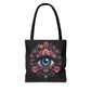 Celestial Guardian Floral Eye Tote