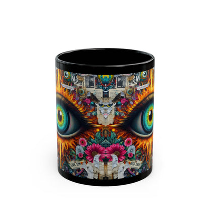 “Office Politics & Evil Eye Protection” – Sipping, judging, blocking negativity - black