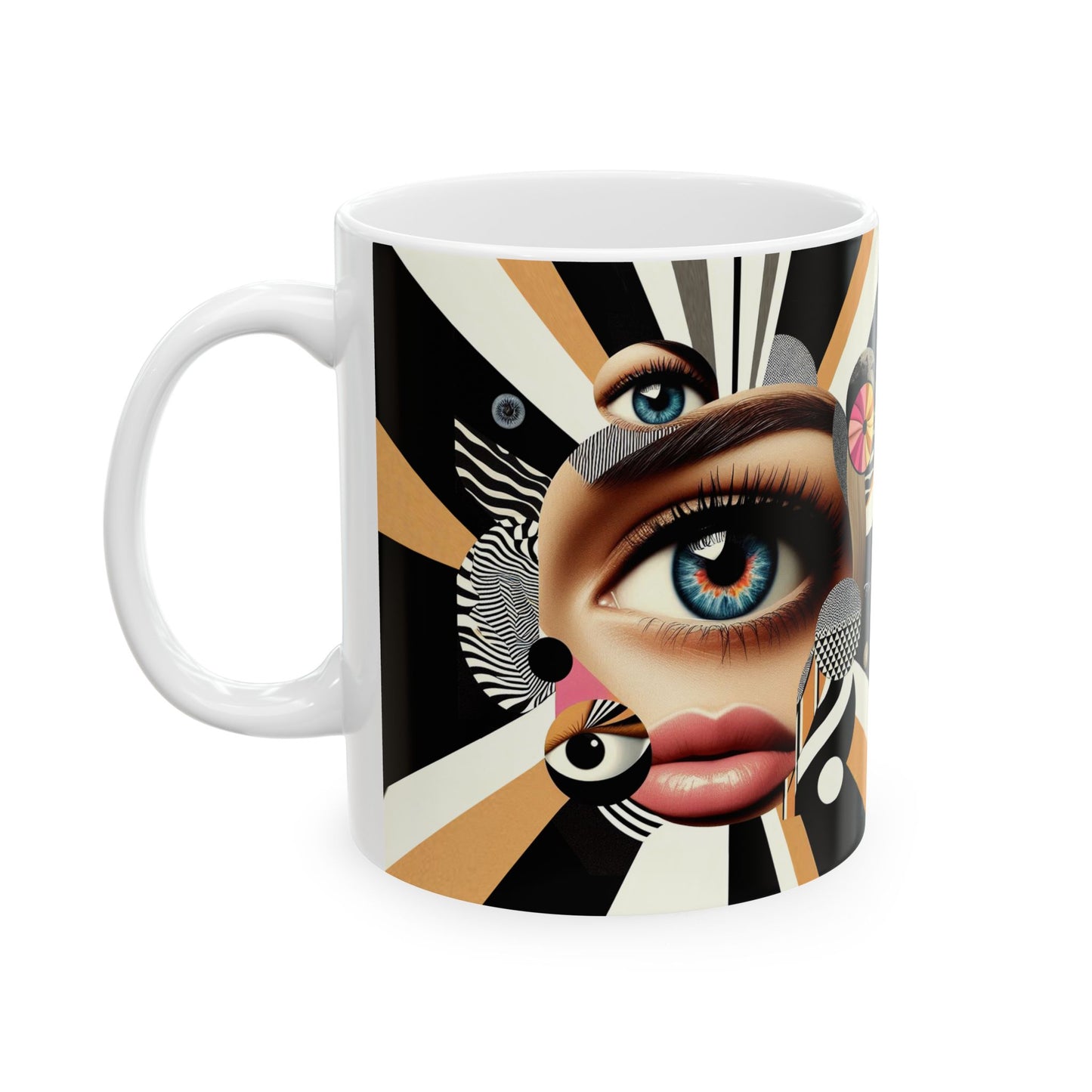 “Powered by Petty & Arabica” – Staying awake out of sheer spite. - White