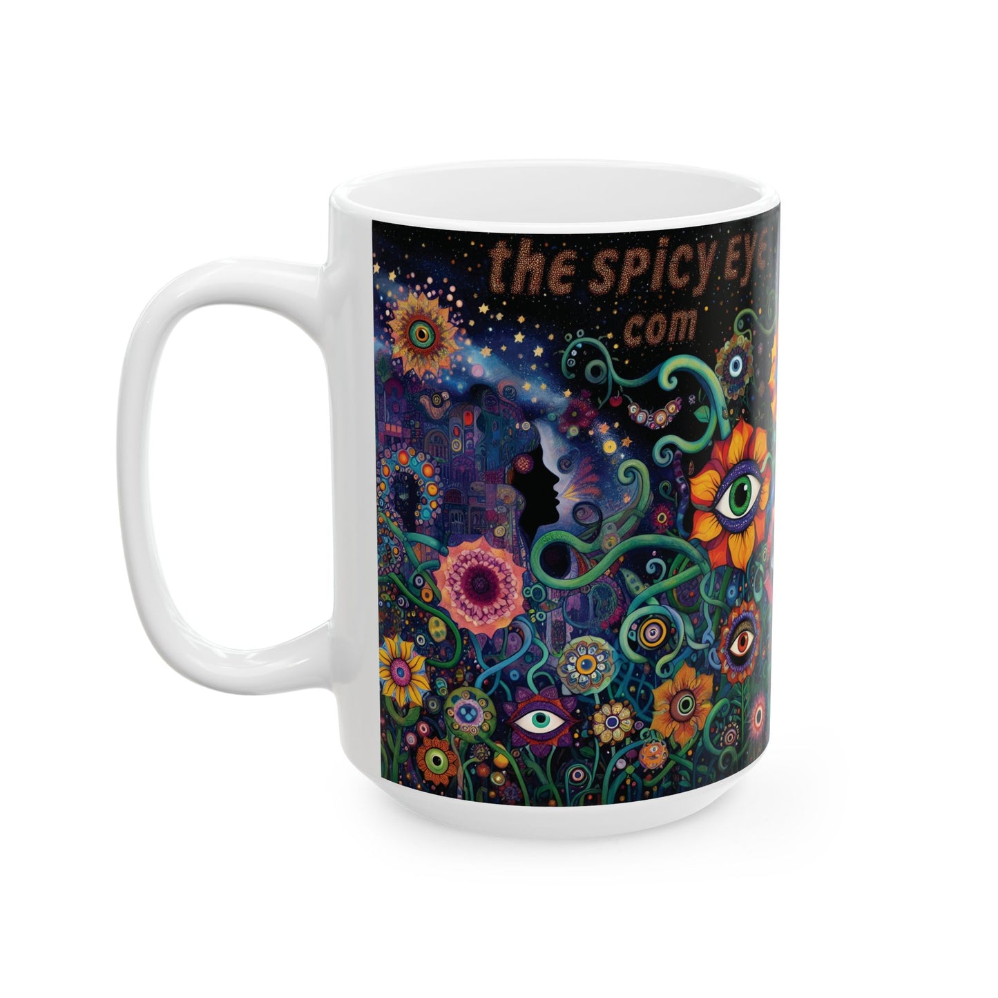“Floral Roast & Forest Shade” – Hot coffee, cool sarcasm, zero tolerance for negativity.
