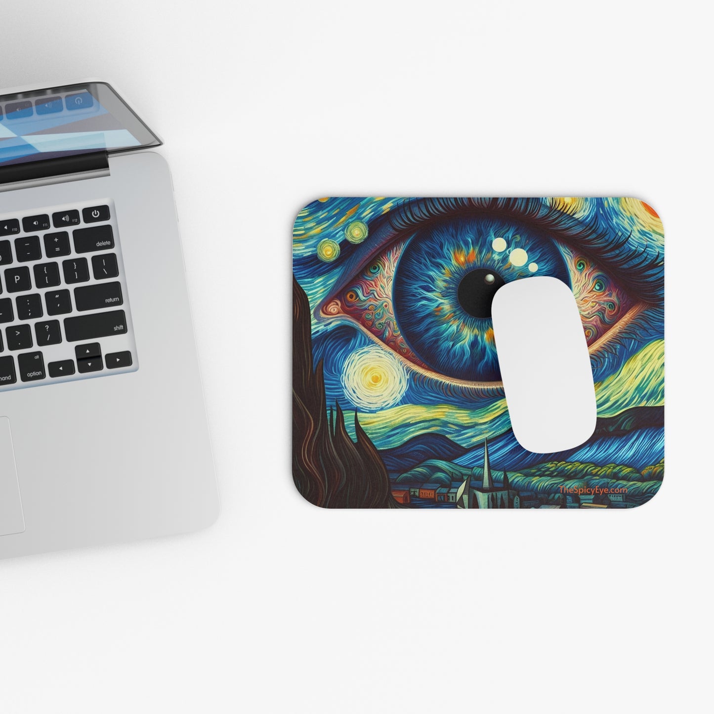 Stare into the Abyss-Mouse Pad