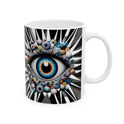 “Bad Moods Brewed Fresh, Evil Eye on Standby” – Perfect for Monday meetings. - White