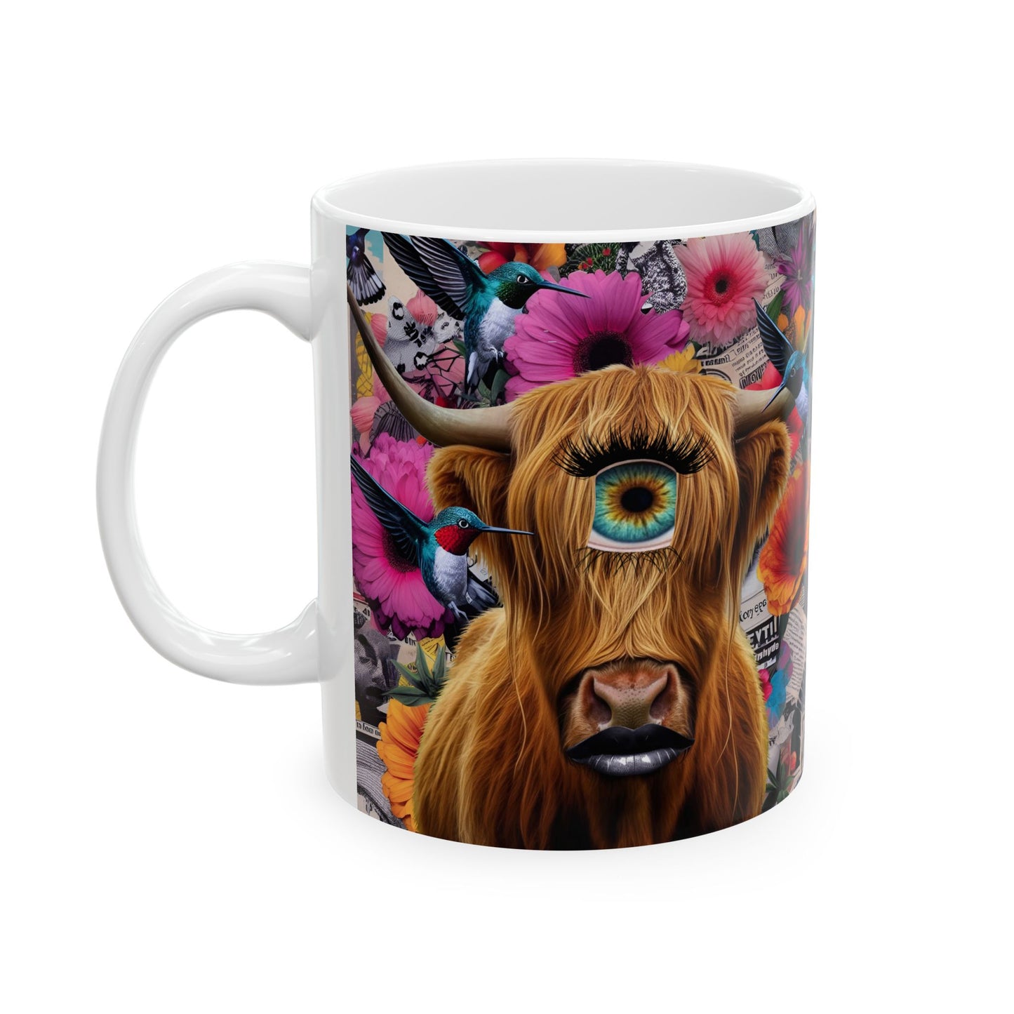 “Pasture Blooms, Evil Eye Glares, Morning Moo‑d” – Caffeine kicks in before kindness does.
