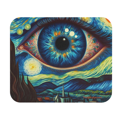 Stare into the Abyss-Mouse Pad