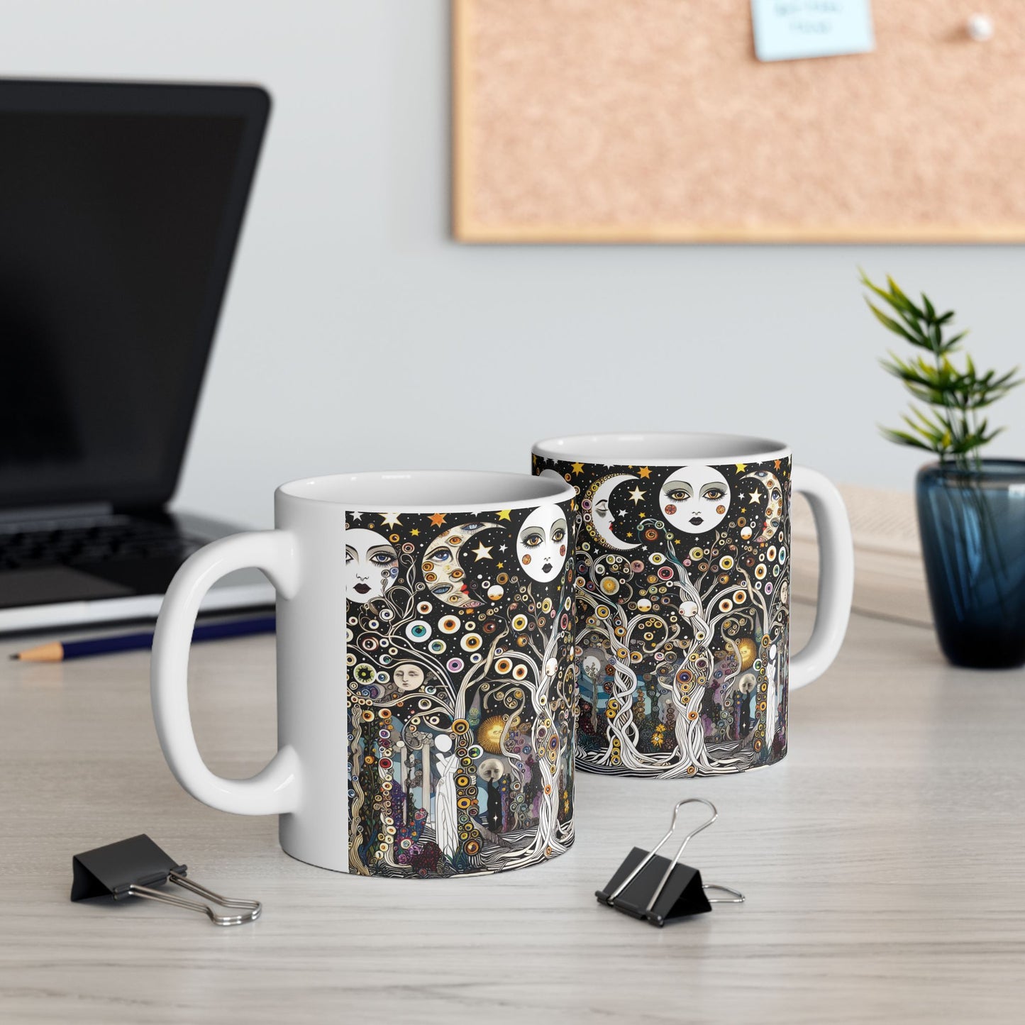 “Moon Phases & Mood Swings” – Both fully protected by the evil eye.
