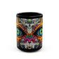 “Office Politics & Evil Eye Protection” – Sipping, judging, blocking negativity - black