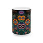 “Floral Roast & Forest Shade” – Hot coffee, cool sarcasm, zero tolerance for negativity.