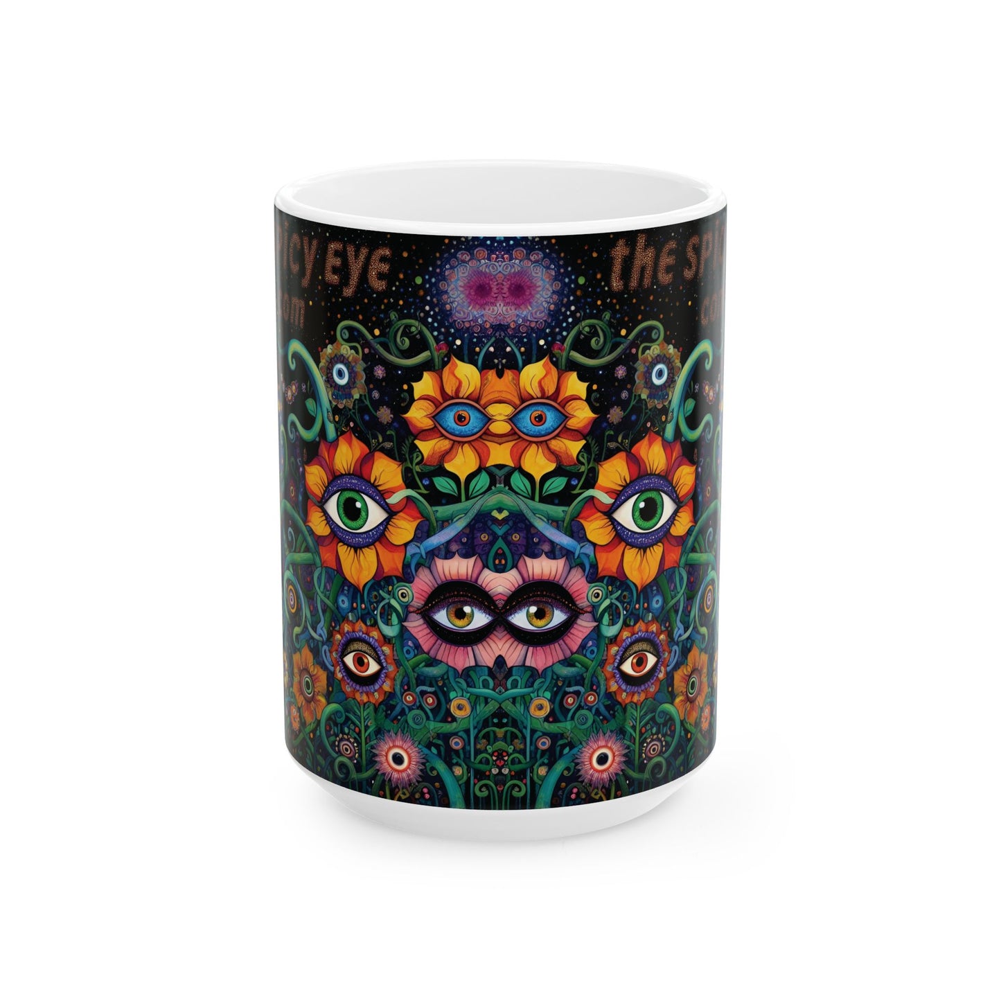 “Floral Roast & Forest Shade” – Hot coffee, cool sarcasm, zero tolerance for negativity.
