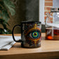 “Office Politics & Evil Eye Protection” – Sipping, judging, blocking negativity - black