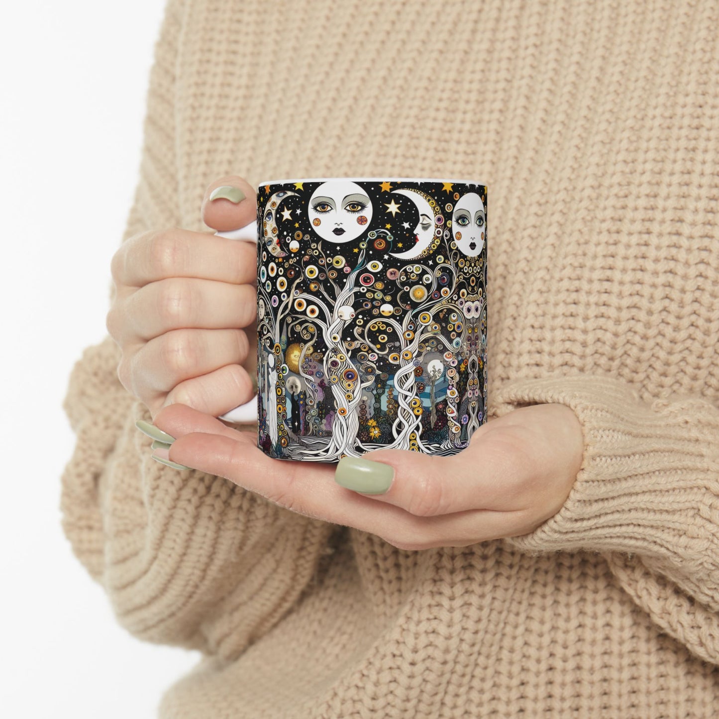 “Moon Phases & Mood Swings” – Both fully protected by the evil eye.