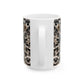 “Caffeinated Shade & Cubicle Spells” – Evil eye deflects drama so I can sip in peace.