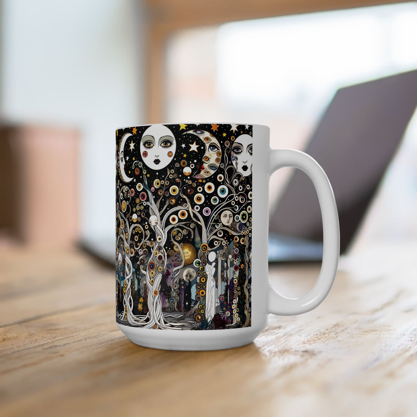 “Moon Phases & Mood Swings” – Both fully protected by the evil eye.