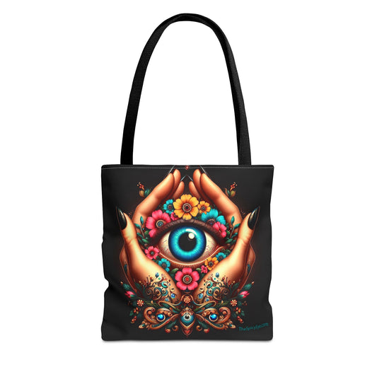 Mystic Hands Evil Eye Tote