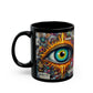 “Office Politics & Evil Eye Protection” – Sipping, judging, blocking negativity - black