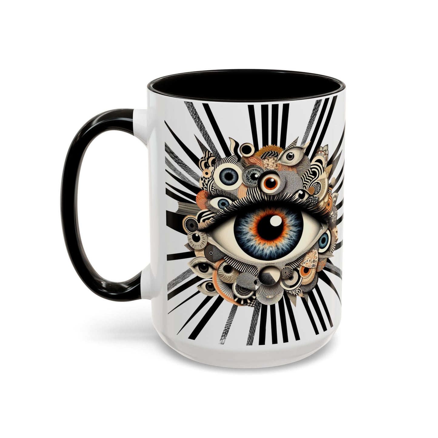 Stargazers Secret Mug - White on Black