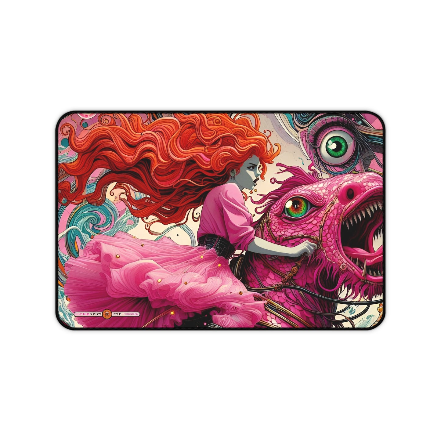Monster Mane & Mystic Eye Mouse Pad