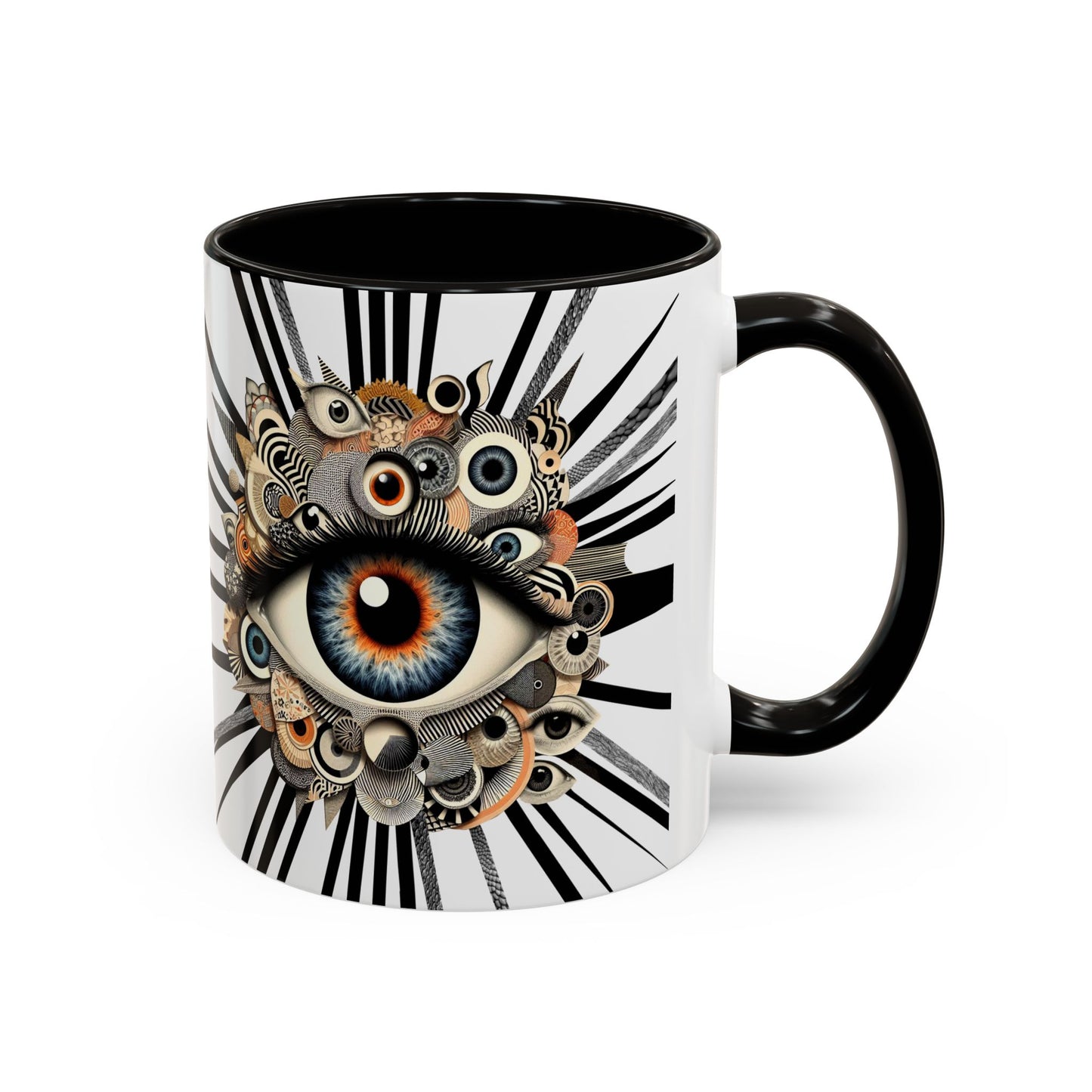 Stargazers Secret Mug - White on Black