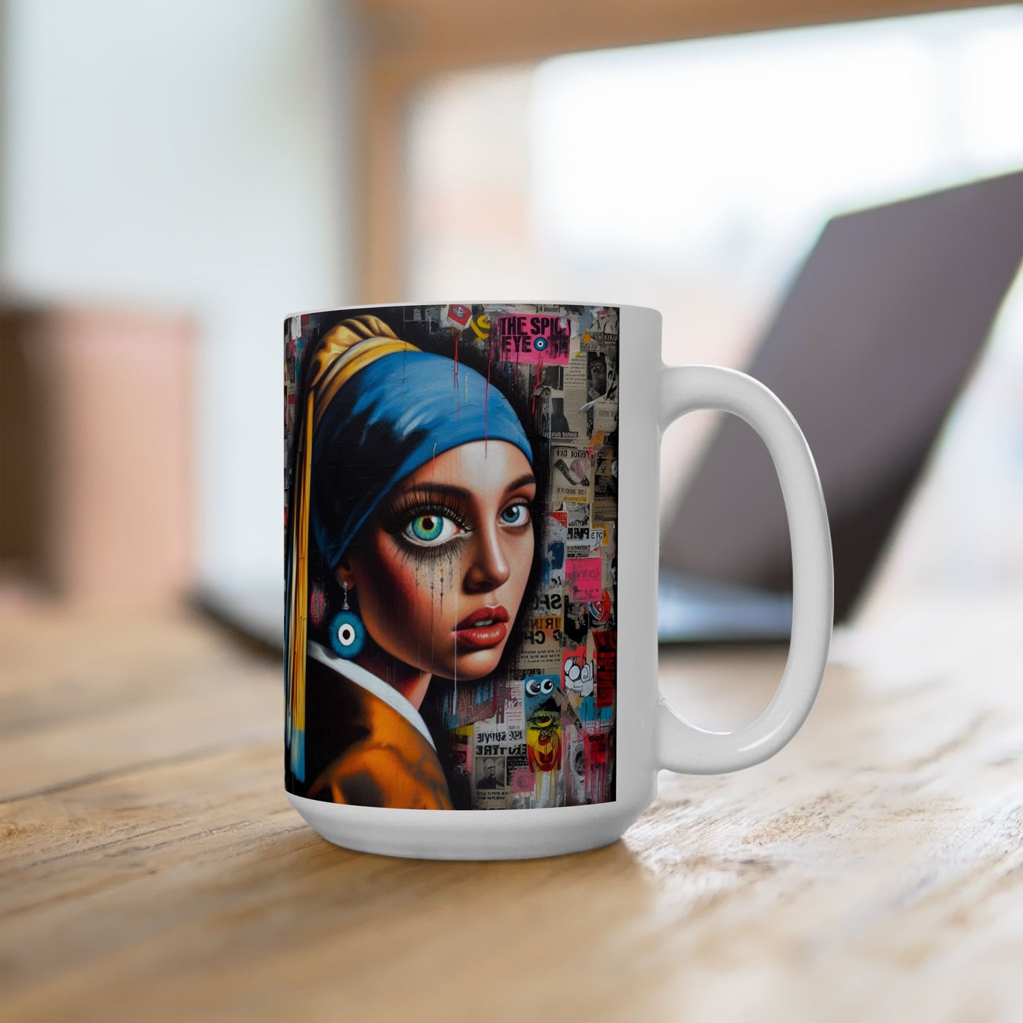 “Girl with the Petty Earring” – Staring silently… but judging loudly.