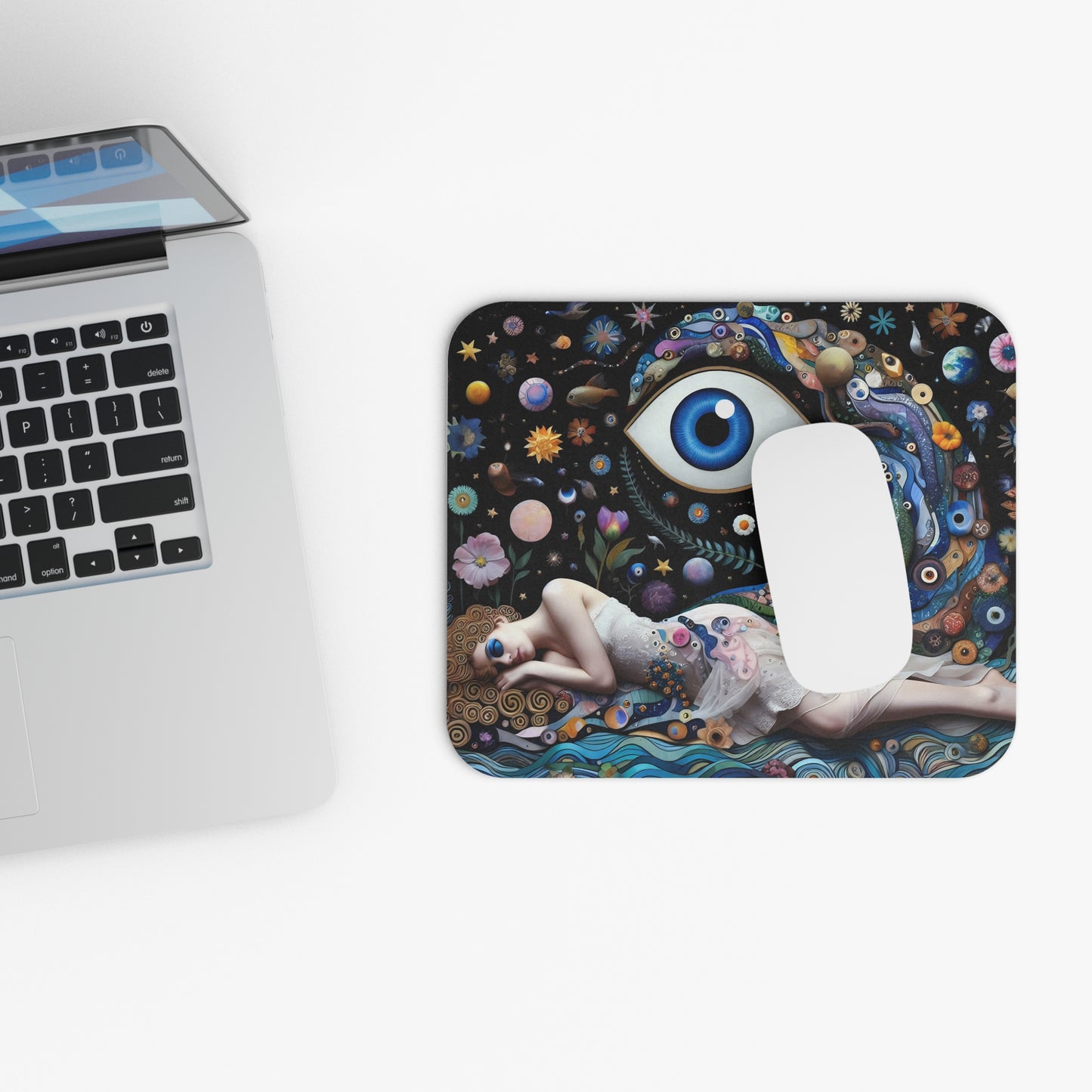 The Watchful Nap: Art, Attitude, and Eyeballs-Mouse Pads