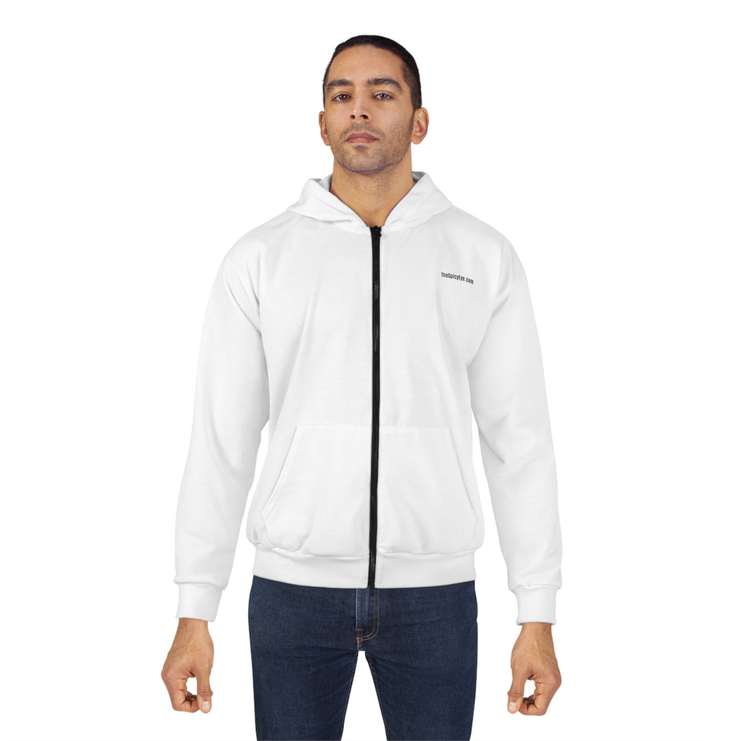 The Girl With the Evil Eye Earring - Hoodie -White