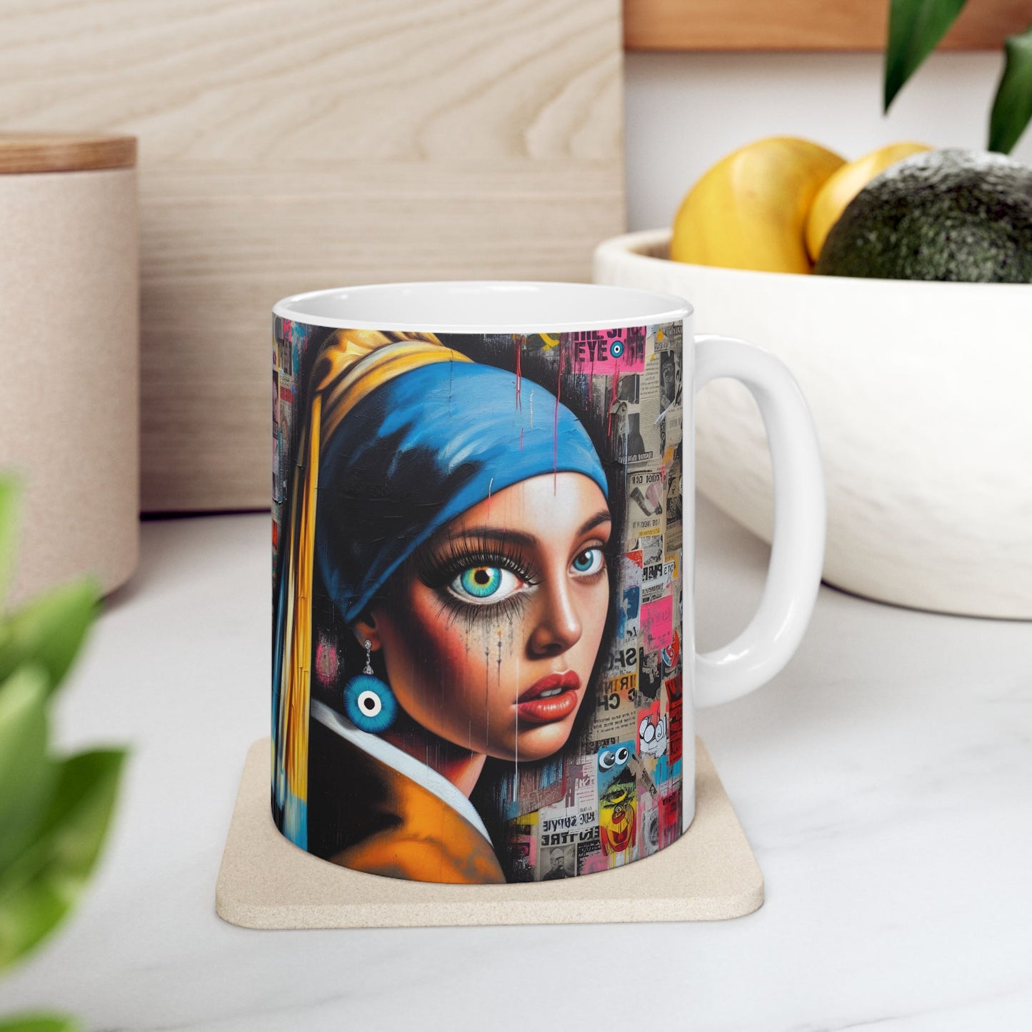 “Girl with the Petty Earring” – Staring silently… but judging loudly.