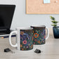 “Floral Roast & Forest Shade” – Hot coffee, cool sarcasm, zero tolerance for negativity.