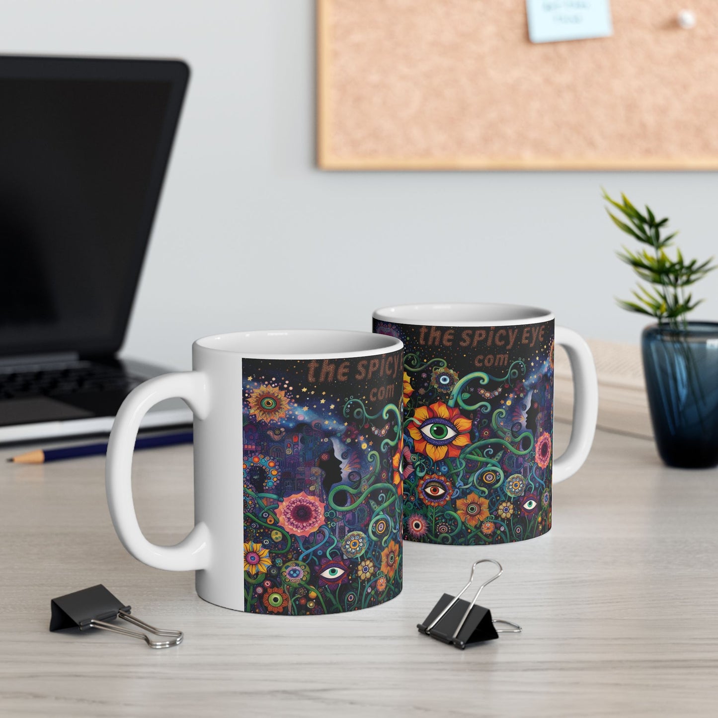 “Floral Roast & Forest Shade” – Hot coffee, cool sarcasm, zero tolerance for negativity.