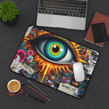 Evil Eye Protection, But Make It Aesthetic-Desk Mat